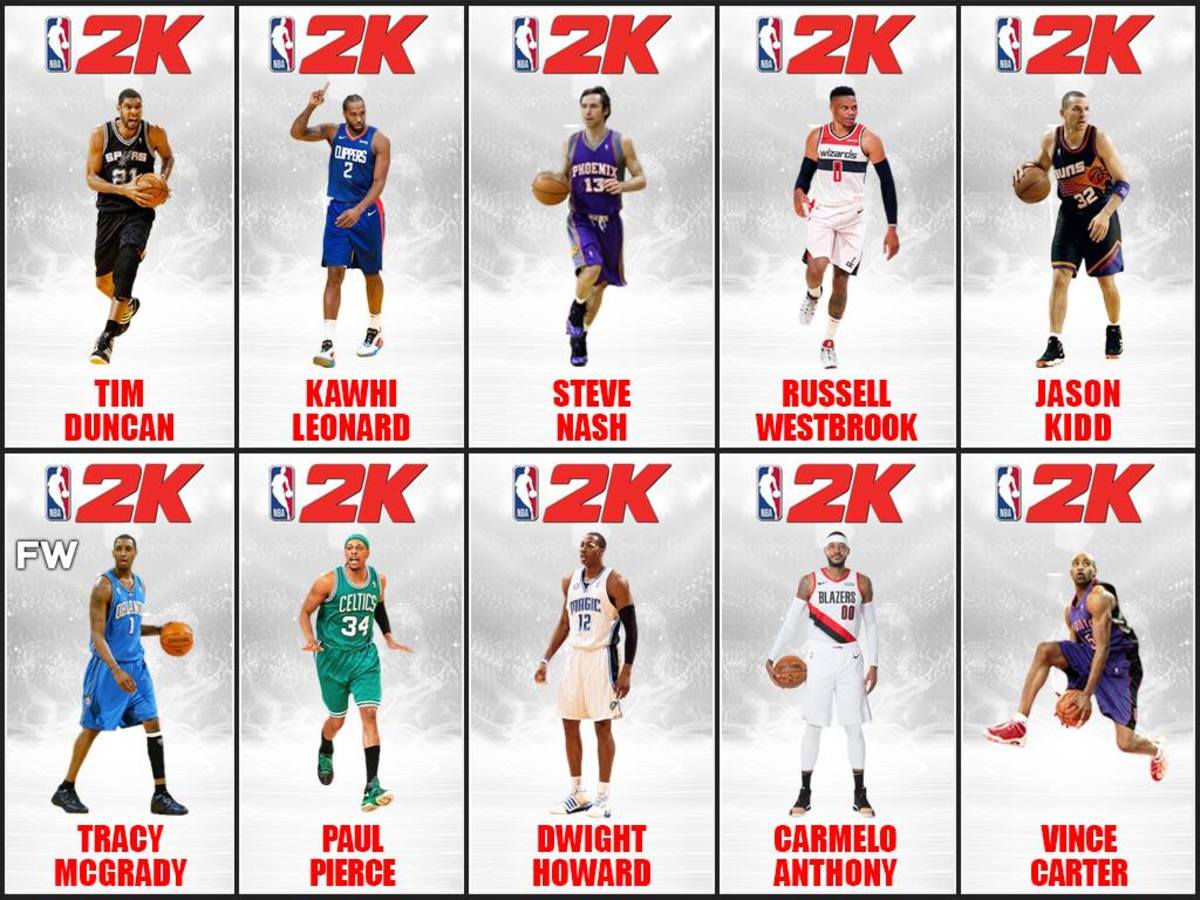 NBA 2K封面遗珠：10位从未登封的超级巨星，基德等球星值得荣耀