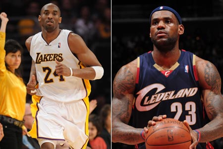 3月17日NBA官方公布上周最佳球员，詹姆斯科比当选